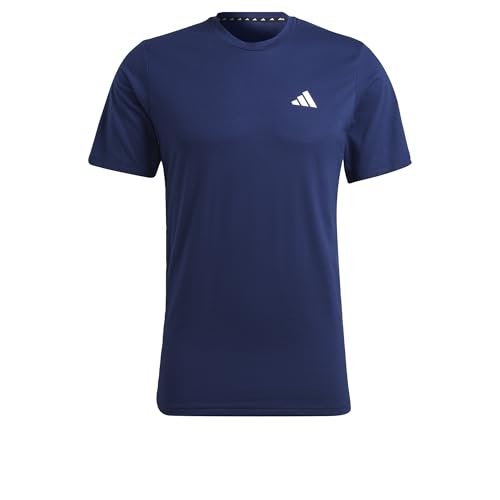 Adidas Herren T-Shirt (Short Sleeve) Tr-Es Fr T, Dark Blue/White, IC7441, 2XLT von adidas