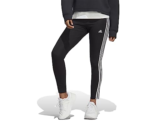 Adidas IC7151 W 3S HW LG Shorts Damen Black/White Größe M von adidas