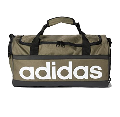 Adidas Linear Duffel Small Bag Sporttasche (Olive, one Size) von adidas