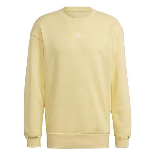Adidas Mens Sweatshirt (Long Sleeve) M Fv SWT, Almost Yellow, HK0395, 2XL von adidas