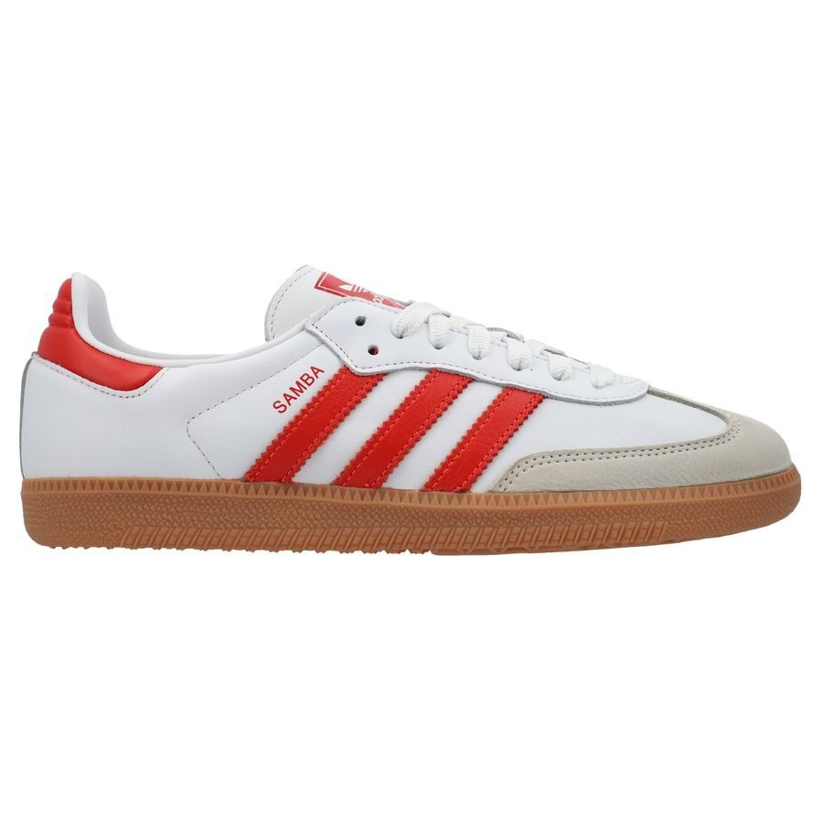 adidas Originals Samba OG - Weiß/Rot/Weiß von adidas Originals