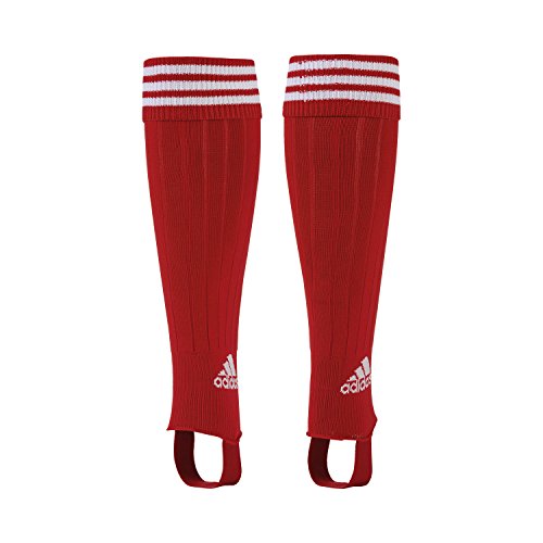Adidas Stutzenstrümpfe für Jungen, Jungen, 067145, red - red / white, FR 38-40 (Taille fabricant 37-39) von adidas