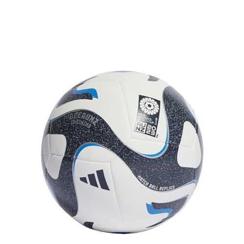Adidas Unisex Ball (Machine-Stitched) Oceaunz Training Football, White/Collegiate Navy/Bright Blue/Silver Met., HT9014, 5 von adidas