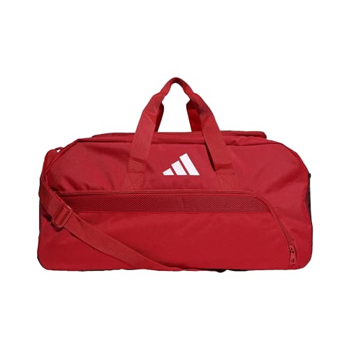adidas Unisex Duffel Tiro League Duffel Bag Medium, Team Power Red 2/Black/White, IB8658, NS von adidas