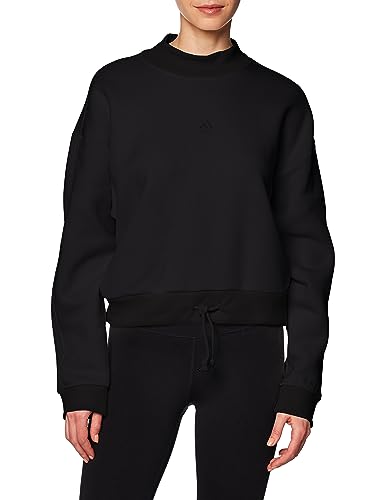 Adidas Womens Sweatshirt (Long Sleeve) W All Szn Mn Sw, Black, HC8803, L von adidas