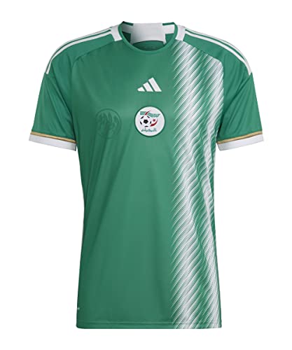 Algeria Herren Sezóna 2022/23 oficiální dres Trikot, Bgreen/White, L EU von adidas
