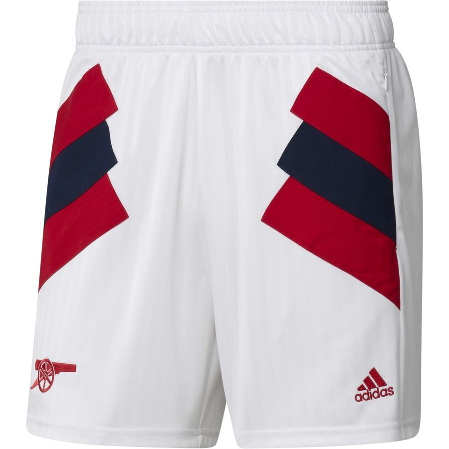 Arsenal Shorts Icon - Weiß/Rot/Navy von adidas
