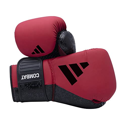 Combat 50 Boxhandschuhe - rot/schwarz von adidas