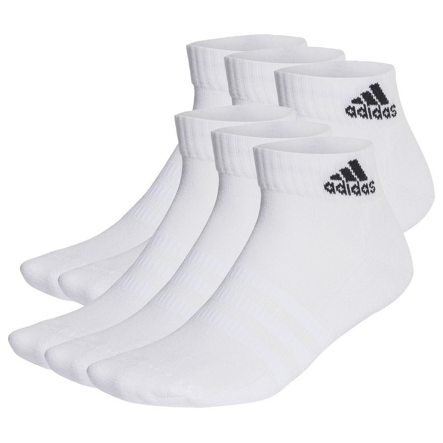 Adidas Cushioned Sportswear Ankle Socken, 6 Paar von adidas