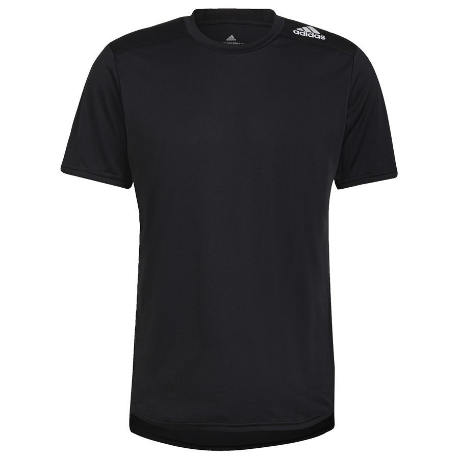 adidas Lauf T-Shirt Designed 4 Running - Schwarz von adidas