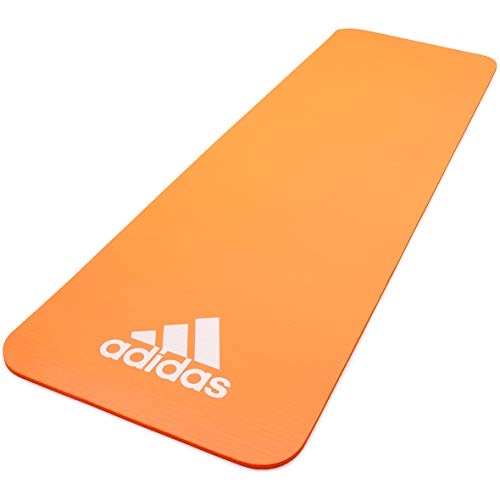 adidas Unisex-Erwachsene Fitnessmatte, Orange, 10mm von adidas