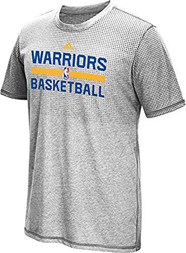 Golden State Warriors Herren grau aeroknit ClimaCool T-Shirt, damen, grau von adidas