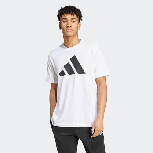 adidas Herren PWR 3 Graphic Tee, White, S Tall von adidas