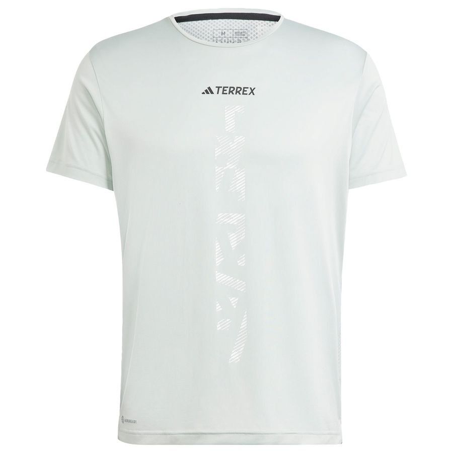 adidas Lauf T-Shirt Terrex Agravic - Silber von adidas