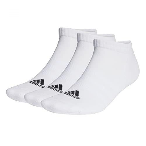 adidas Unisex Cushioned Sportswear 3 Pairs Sneaker-Socken, White/Black, S von adidas