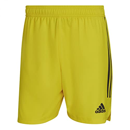 Adidas Herren CONDIVO22 Fußball-Shorts, Team Gelb/Schwarz, XL von adidas