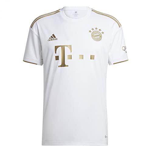 FC Bayern München Herren 2022/23 Season Official Away Jersey Trikot, Weiß/Drfogo, XL EU von adidas