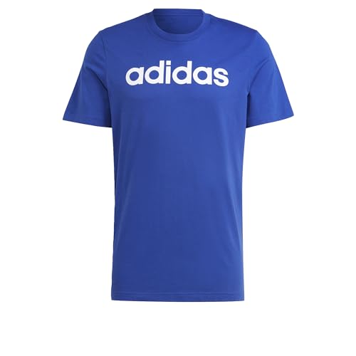 Adidas, Linear, T-Shirt, Semi Lucid Blau, S, Mann von adidas