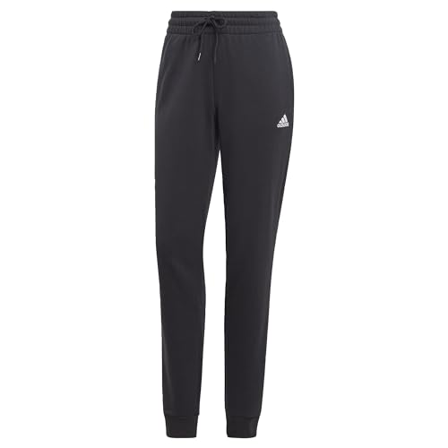 adidas Damen Essentials Linear Jogginghosen, Black/White, XS von adidas