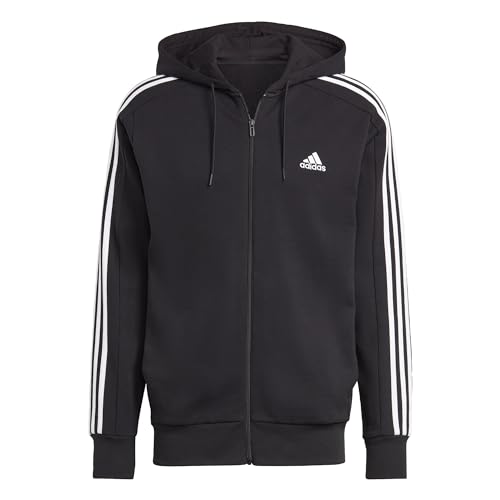 Adidas 3S Ft Kapuzenpullover Black/White S von adidas