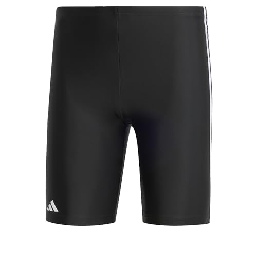 adidas male Adult Classic 3-stripes Swim Tights, Black/White, M EU von adidas