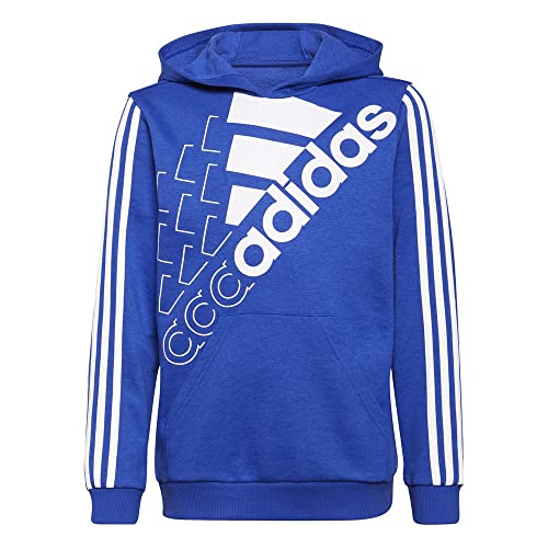 adidas Baby-Jungen Logo Hd SWT Sweatshirt, Blau/Weiß, 9 años von adidas