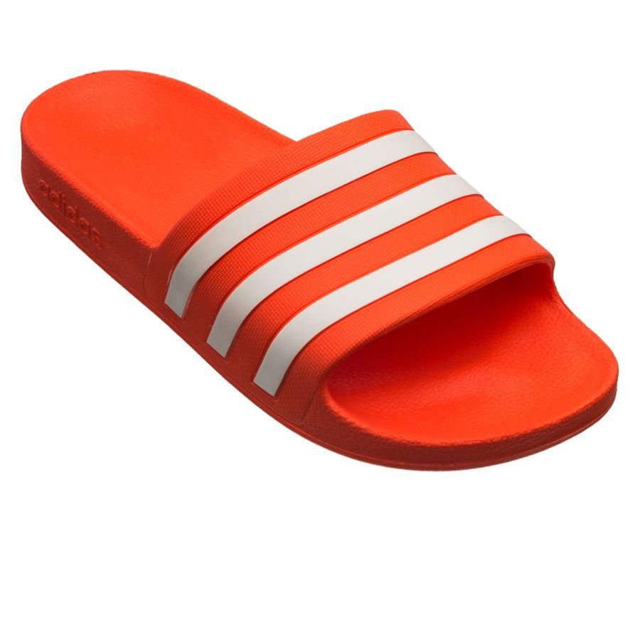 adidas Badelatschen adilette - Rot/Weiß von adidas