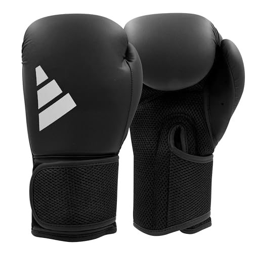 adidas Boxhandschuhe Hybrid 25 - Einstiegsmodell - Schwarz, 10 oz von adidas