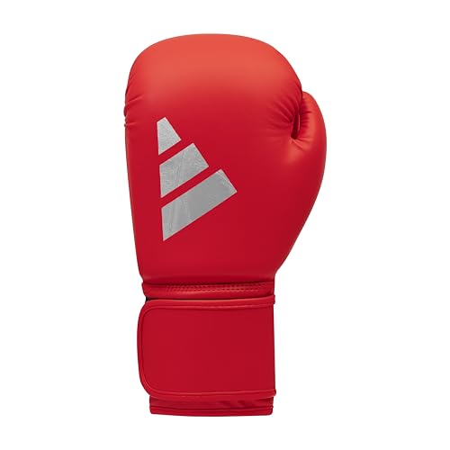 adidas Boxhandschuhe Speed 50, Erwachsene, Boxing Gloves 10 oz, Punchinghandschuhe komfortabel und langlebig, rot von adidas