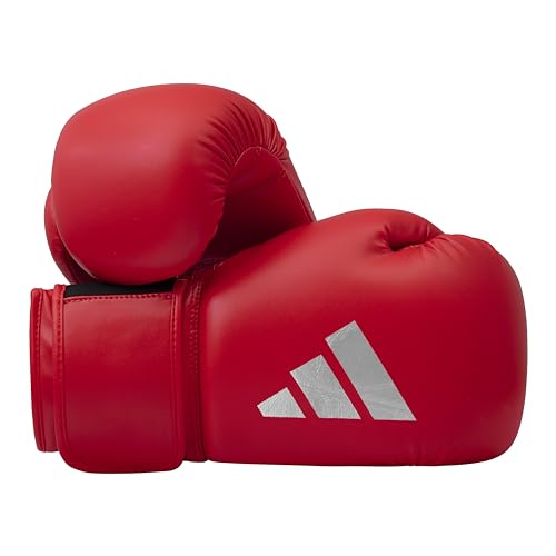 adidas Boxhandschuhe Speed 50, Erwachsene, Boxing Gloves 12 oz, Punchinghandschuhe komfortabel und langlebig, rot von adidas
