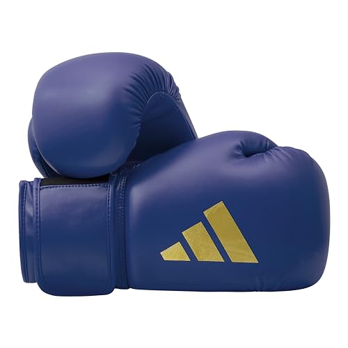 adidas Boxhandschuhe Speed 50, Erwachsene, Boxing Gloves 16 oz, Punchinghandschuhe komfortabel und langlebig, blau von adidas