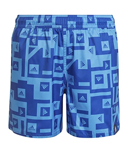 adidas Boys Swim Shorts Mh AOP SHO Y, Team Royal Blue, HP0705, 140 von adidas