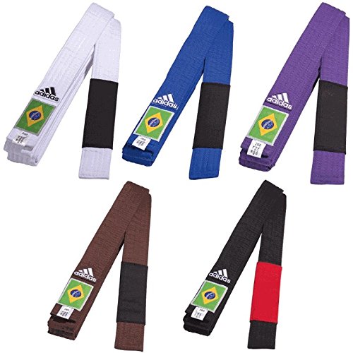 adidas Budogürtel/BJJ/Brazilian Jiu Jitsu Gürtel, violett, 320 cm von adidas