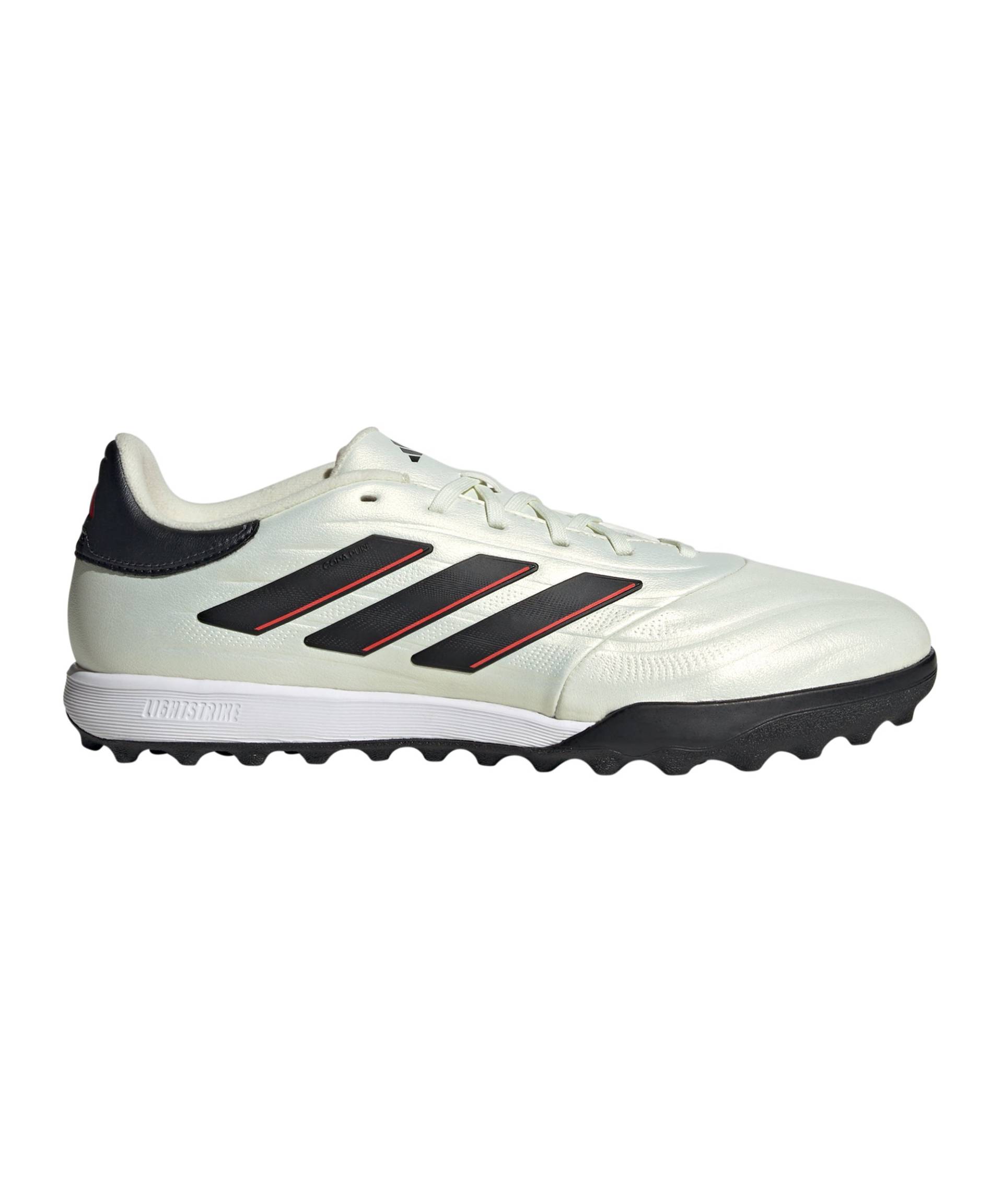 adidas COPA Pure 2 League TF Solar Energy Weiss Schwarz Rot von adidas