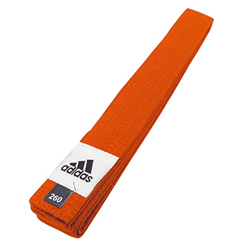 adidas Club, ADIB220D, Gürtel aus Baumwollpiqué, orange, 260 cm von adidas