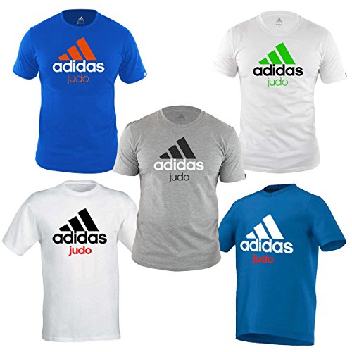 adidas Community line T-Shirt Judo Performance Blue/Light orange, ADICTJ (L) von adidas