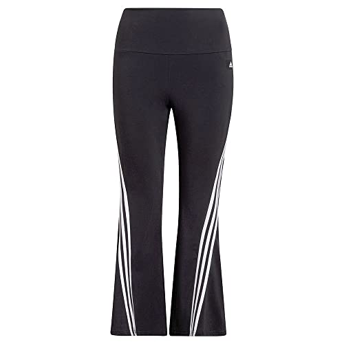 Adidas Damen 3-Stripes Sporthosen, Black, 3X von adidas