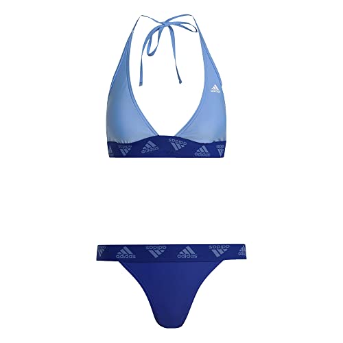 adidas Damen Bikini Set Neckhol Bikini, Blue Fusion/Semi Lucid Blue, HS5313, XS von adidas