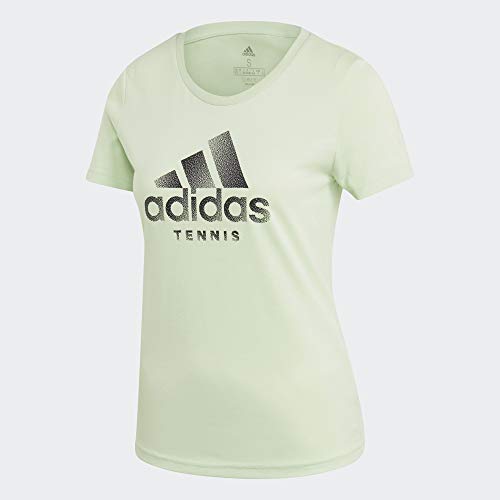 adidas Damen Camiseta Cat Logo W Unterhemd, grün, L von adidas