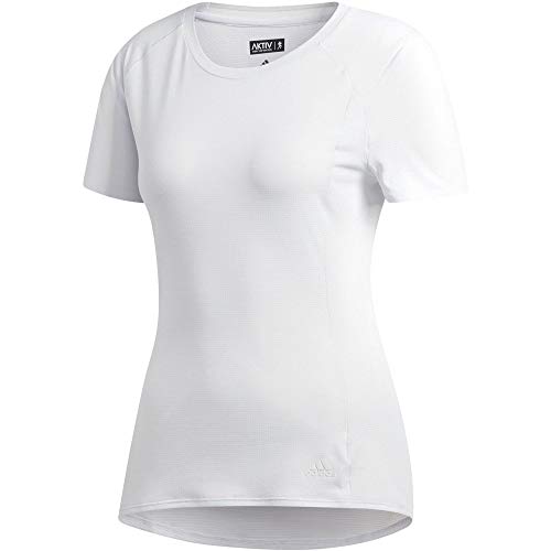 adidas Damen Fran Supernova T-Shirt, Crystal White, M von adidas