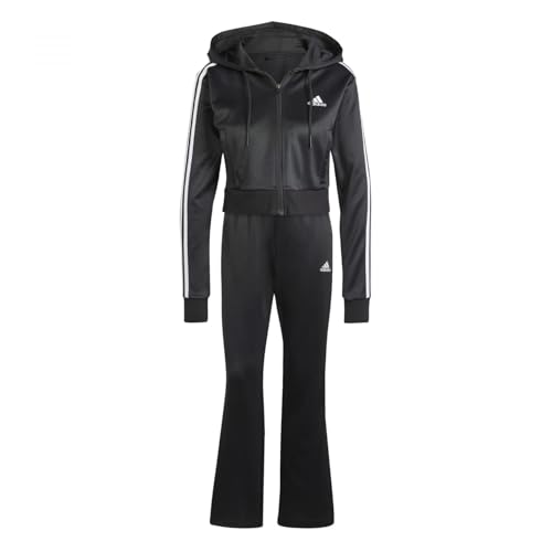 adidas Women's Glam Track Suit Trainingsanzug, Black, M von adidas