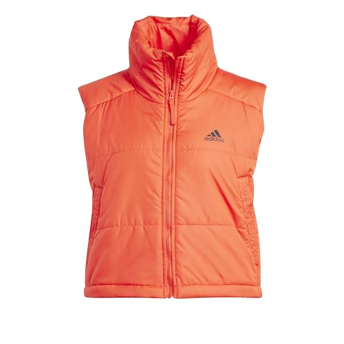 adidas Women's 3-Stripes Insulated Vest Jacke, Bright red, XS von adidas