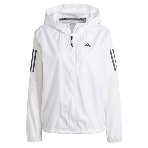 adidas Women's Own The Run Jacket Jacke, White, XL von adidas