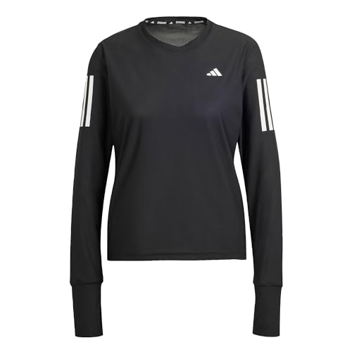 adidas Women's Own The Run Long Sleeve Tee T-Shirt, Black, L von adidas