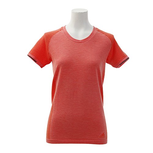 adidas Damen Pknit Tee W Shirt, Orange-(Corsen/Negro), S von adidas