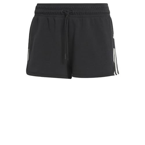 Adidas Damen Shorts (1/4) W Tr-Es Cot Pcr, Black/White, HR7853, XL von adidas