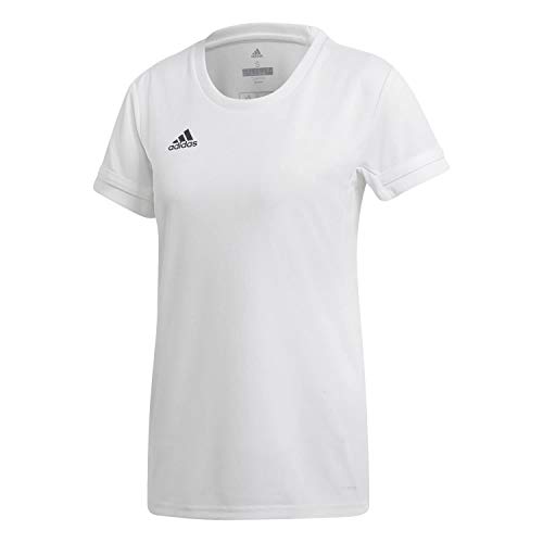 adidas Damen T19 shirt Damen Trikot, Weiß, L EU von adidas