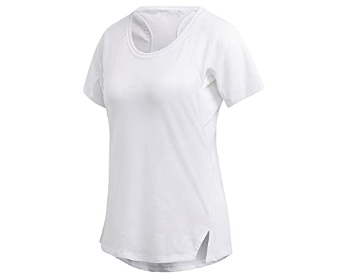 adidas Damen TRNG AEROKT T-Shirt, White, M von adidas