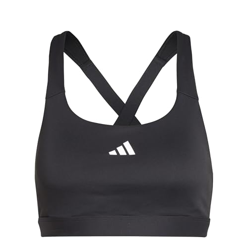 adidas Damen TLRDREACT Training High-Support Bra Sport-BH, Black, S C-D von adidas