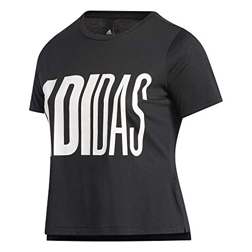 adidas Damen UNIV Tee I 1 W T-Shirt, Negro, 2X von adidas